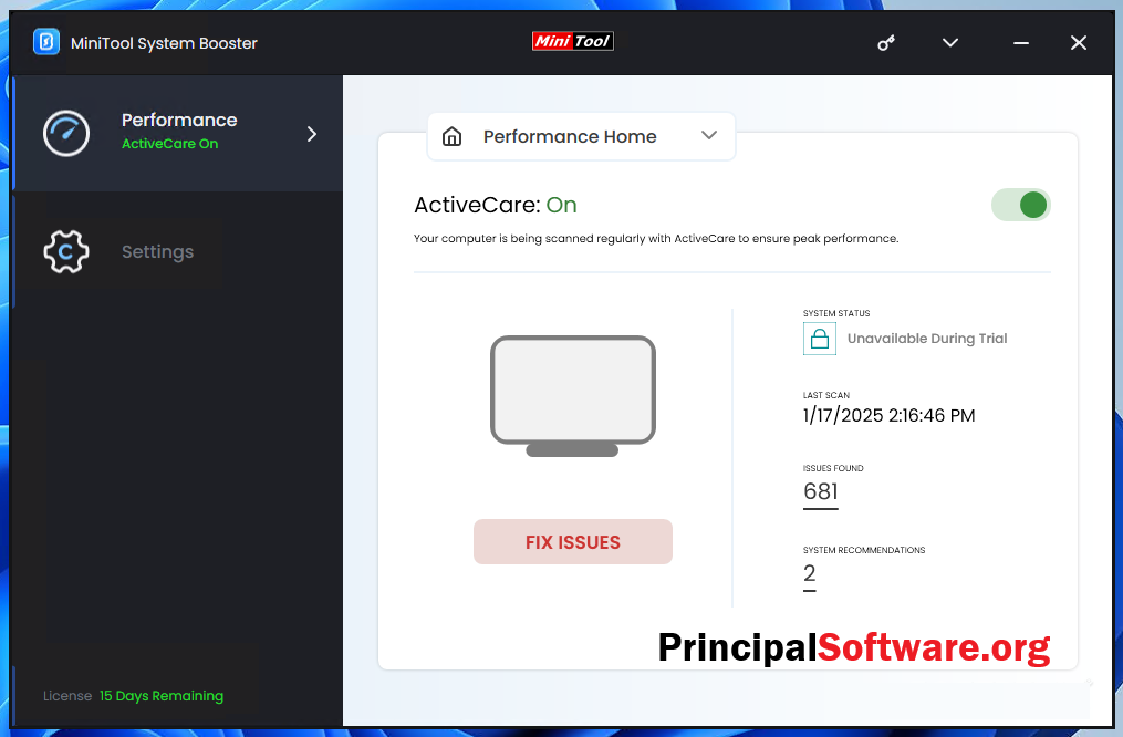 MiniTool System Booster Crackeado